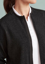BIZ CARE Womens Nova Zip Front Jumper CO342LJ