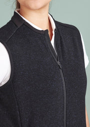BIZ CARE Womens Nova Zip Front Vest CO343LV
