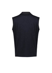 BIZ CARE Mens Nova Zip Front Vest CO343MV