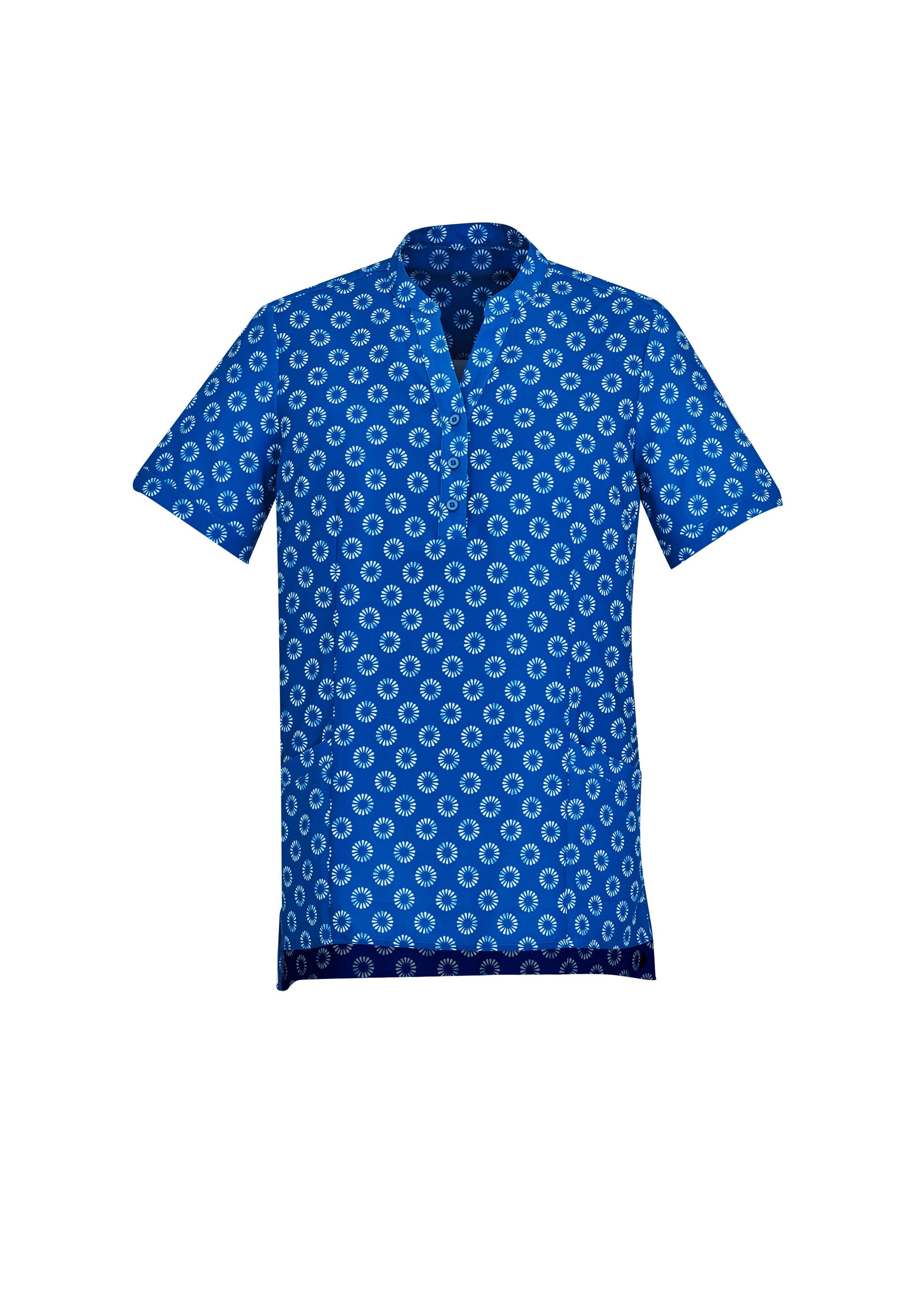 BIZ CARE Womens Florence Daisy Print Tunic CS950LS