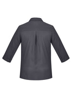 BIZ CARE Womens Florence Plain 3/4 Sleeve Shirt CS951LT