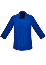 BIZ CARE Womens Florence Plain 3/4 Sleeve Shirt CS951LT