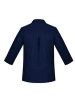 BIZ CARE Womens Florence Plain 3/4 Sleeve Shirt CS951LT