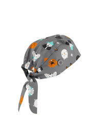 BIZ CARE Unisex Printed Scrub Cap CSC245U