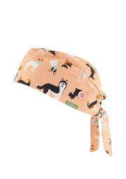 BIZ CARE Unisex Printed Scrub Cap CSC245U