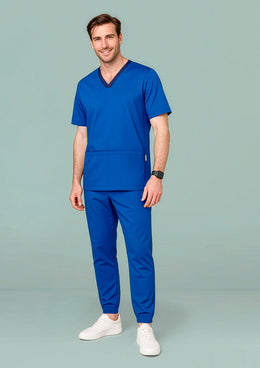 BIZ CARE Mens Riley Slim Leg Jogger Scrub Pant CSP042ML
