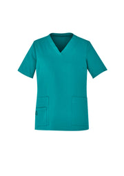 BIZ CARE Womens Avery V-Neck Scrub Top CST941LS