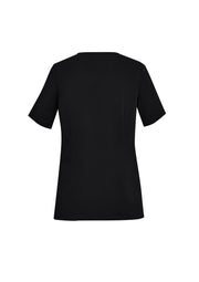 BIZ CARE Womens Avery Round Neck Scrub Top CST942LS