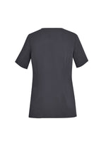 BIZ CARE Womens Avery Round Neck Scrub Top CST942LS