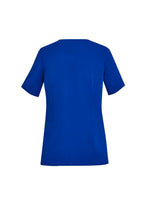 BIZ CARE Womens Avery Round Neck Scrub Top CST942LS