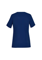 BIZ CARE Womens Avery Round Neck Scrub Top CST942LS