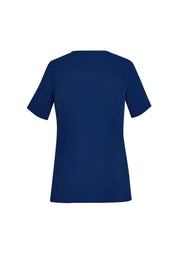 BIZ CARE Womens Avery Round Neck Scrub Top CST942LS