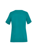 BIZ CARE Womens Avery Round Neck Scrub Top CST942LS