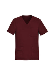 BIZ CARE Mens Avery V-Neck Scrub Top CST945MS