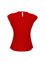 BIZ COLLECTION Ladies Mia Pleat Knit Top K624LS