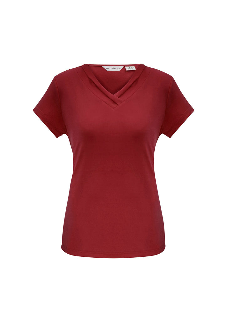 BIZ COLLECTION Womens Lana Short Sleeve Top K819LS
