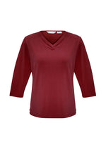 BIZ COLLECTION Womens Lana 3/4 Sleeve Top K819LT