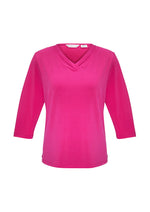 BIZ COLLECTION Womens Lana 3/4 Sleeve Top K819LT
