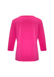 BIZ COLLECTION Womens Lana 3/4 Sleeve Top K819LT