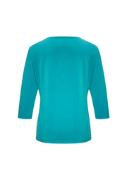 BIZ COLLECTION Womens Lana 3/4 Sleeve Top K819LT
