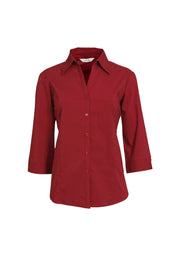 BIZ COLLECTION Ladies Metro 3/4 Sleeve Shirt LB7300