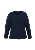 BIZ COLLECTION Womens 2-Way Zip Cardigan LC3505