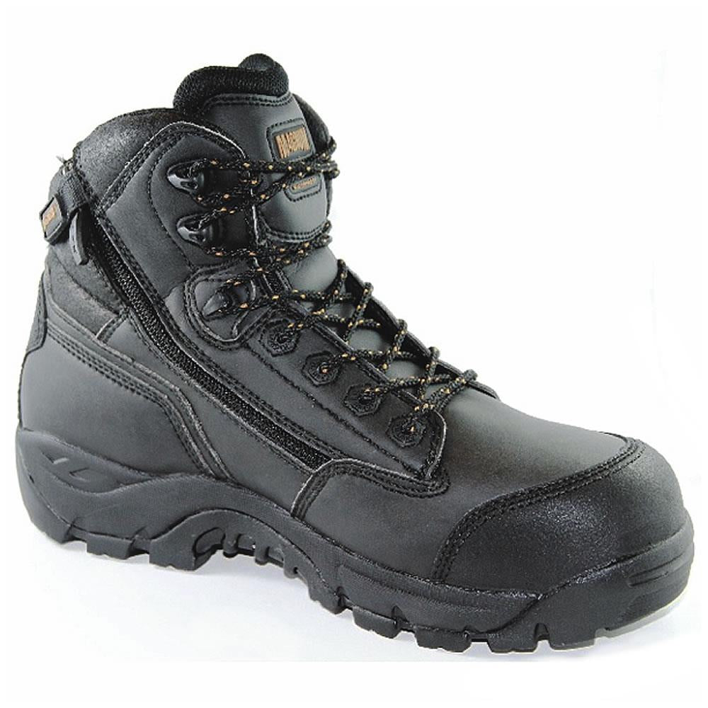 Magnum Precision Max Black Zip Sided Waterproof Safety Boots
