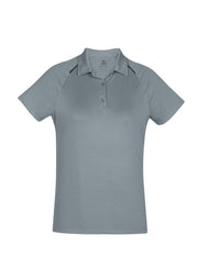 BIZ COLLECTION Womens Academy Short Sleeve Polo P012LS