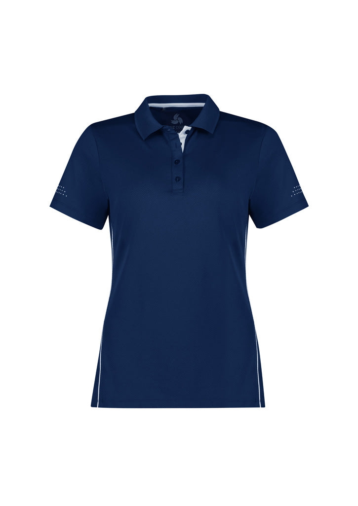 BIZ COLLECTION Womens Balance Short Sleeve Polo P200LS