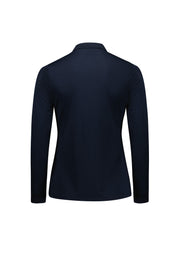 BIZ COLLECTION Womens Action Long Sleeve Polo P206LL