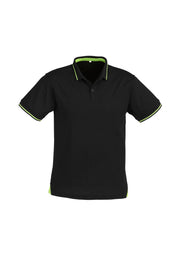 BIZ COLLECTION Mens Jet Short Sleeve Polo P226MS