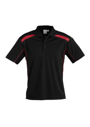 BIZ COLLECTION Mens United Short Sleeve Polo P244MS