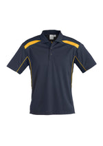 BIZ COLLECTION Mens United Short Sleeve Polo P244MS
