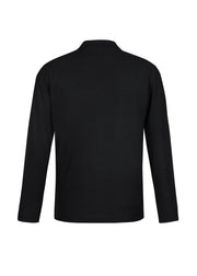 BIZ COLLECTION Mens Crew Long Sleeve Polo P400ML