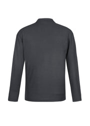 BIZ COLLECTION Mens Crew Long Sleeve Polo P400ML