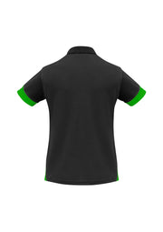 BIZ COLLECTION Womens Talon Short Sleeve Polo P401LS