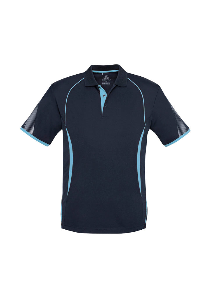 BIZ COLLECTION Mens Razor Short Sleeve Polo P405MS