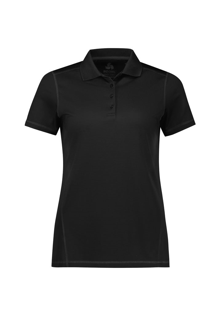 BIZ COLLECTION Womens Dart Short Sleeve Polo P419LS