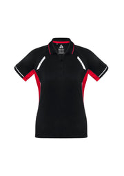 BIZ COLLECTION Womens Renegade Short Sleeve Polo P700LS