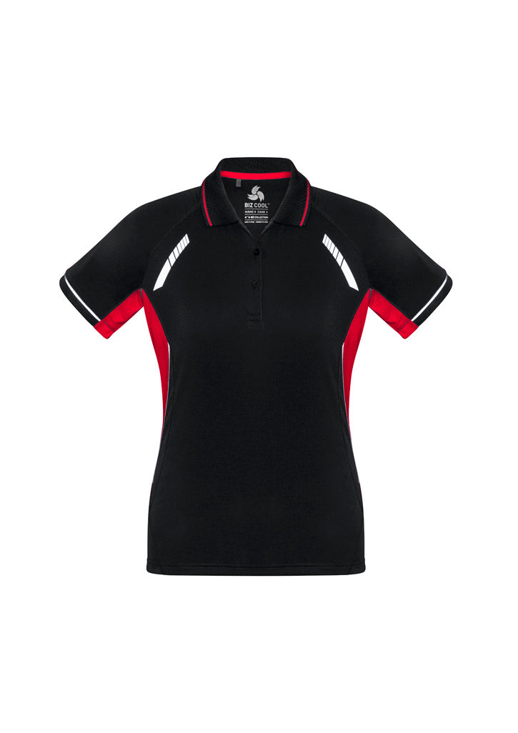 BIZ COLLECTION Womens Renegade Short Sleeve Polo P700LS