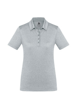 BIZ COLLECTION Womens Aero Short Sleeve Polo P815LS