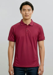 BIZ COLLECTION Mens Resort Short Sleeve Polo P9900
