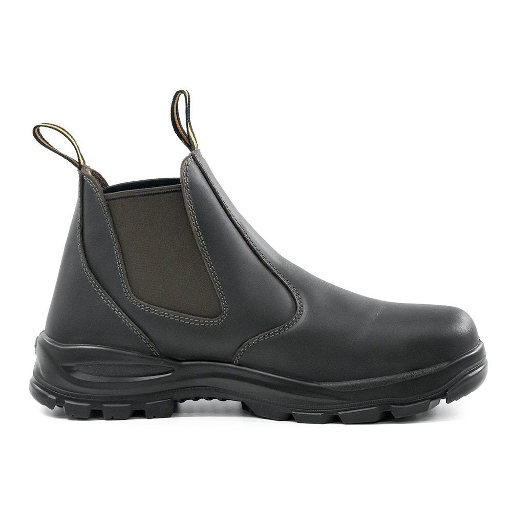 Pro Choice Bison Ridge Elastic Sided Slip On Boot Chestnut