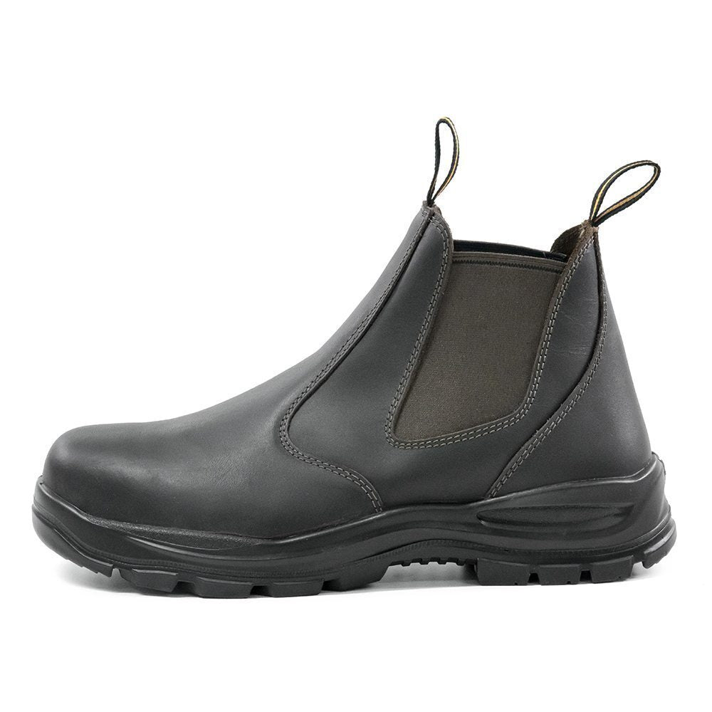 Pro Choice Bison Ridge Elastic Sided Slip On Boot Chestnut