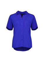 BIZ CORPORATES Womens Dahlia Short Sleeve Blouse RB365L