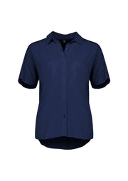 BIZ CORPORATES Womens Dahlia Short Sleeve Blouse RB365L