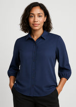 BIZ CORPORATES Womens Lucy 3/4 Sleeve Blouse RB965LT