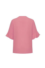 BIZ CORPORATES Womens Aria Fluted Sleeve Blouse RB966LS