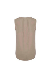 BIZ CORPORATES Womens Estelle Sleeveless Pleat Detail Blouse RB973LN