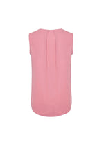 BIZ CORPORATES Womens Estelle Sleeveless Pleat Detail Blouse RB973LN